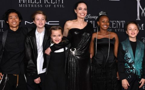 Angelina Jolie says she break up from Brad Pitt for the sake of their young ones