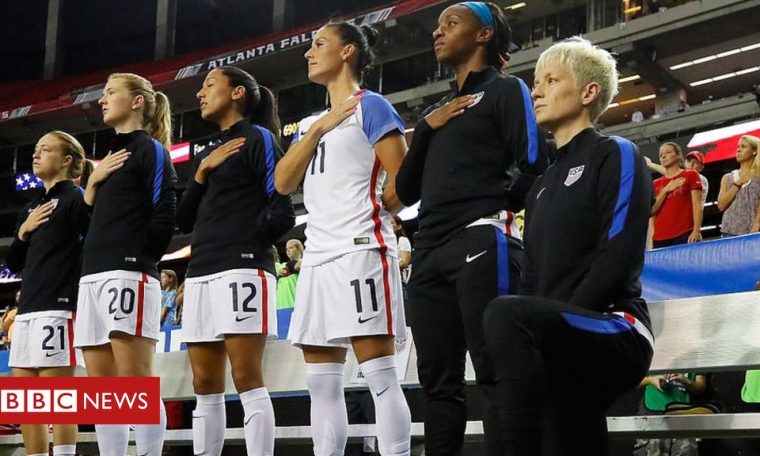 George Floyd: US Soccer overturns ban on gamers kneeling