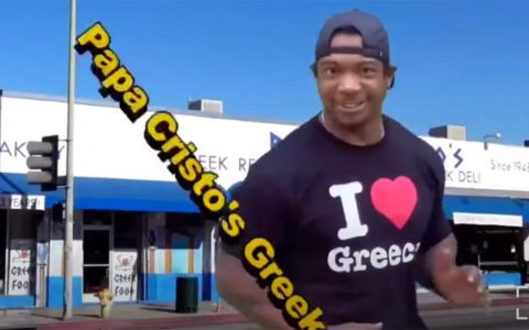 Ja Rule films wacky, low-spending budget commercial for Greek cafe