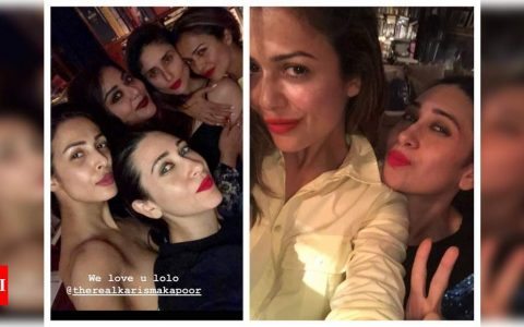 Malaika and Amrita Arora wish Karisma Kapoor on her birthday with attractive photographs | Hindi Motion picture News