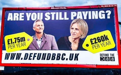 BBC News: Defund the BBC campaign launches billboards targeting Gary Lineker | UK | News