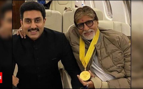 Abhishek Bachchan hits again at troll making fun of him and his father Amitabh Bachchan battling COVID-19 | Hindi Motion picture News