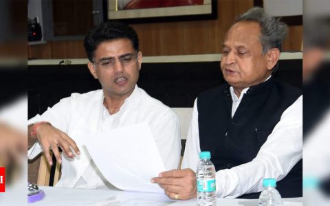 Gehlot attacks Pilot, says ‘you were aspect of horse trading’ | India News