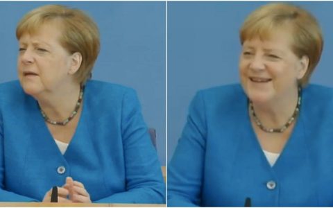 Angela Merkel appears to be like puzzled right after staying asked if Trump ‘charmed’ her