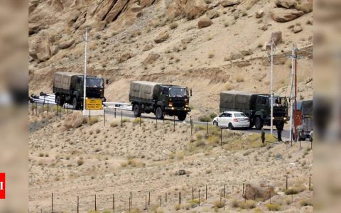 India China border information: Indian troops with shoulder-fired air defence missiles deployed on heights in close proximity to China border | India News