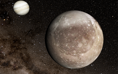 Jupiter’s massive moon Ganymede may have the premier effects scar in the photo voltaic method