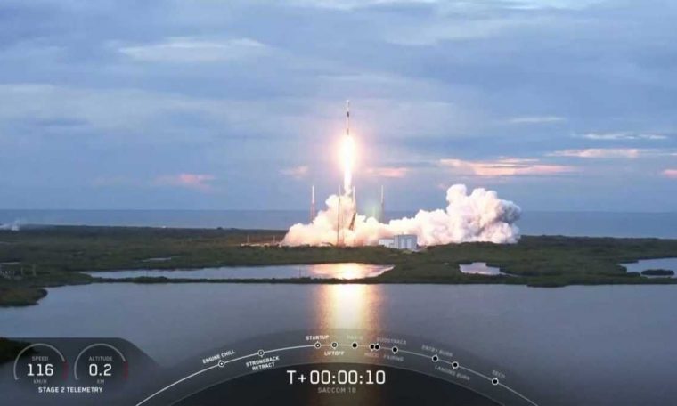 Sonic throughout Central Florida subsequent SpaceX start