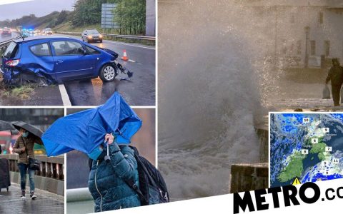 UK Weather: Hurricane Alex brings heavy rains and winds this weekend