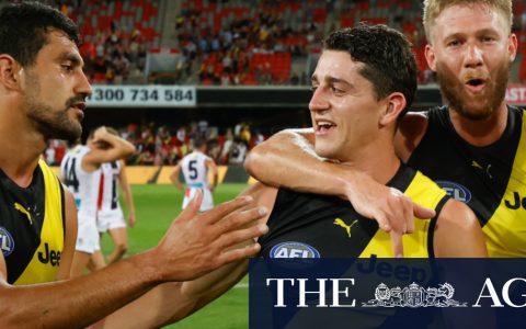 AFL Finals 2020 |  The Richmond Tigers advanced to the fourth consecutive opening final