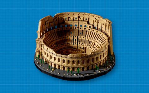 The Lego Roman Colosseum is the largest ever with 9,036 pieces