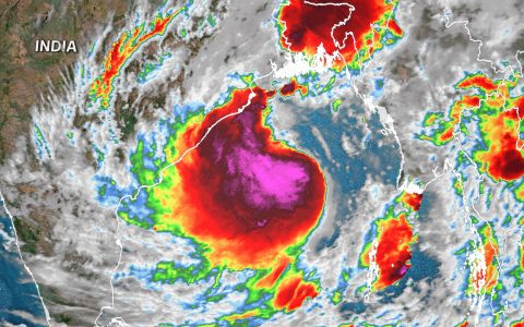 Tropical cyclone Yass will hit eastern India in 24 hours