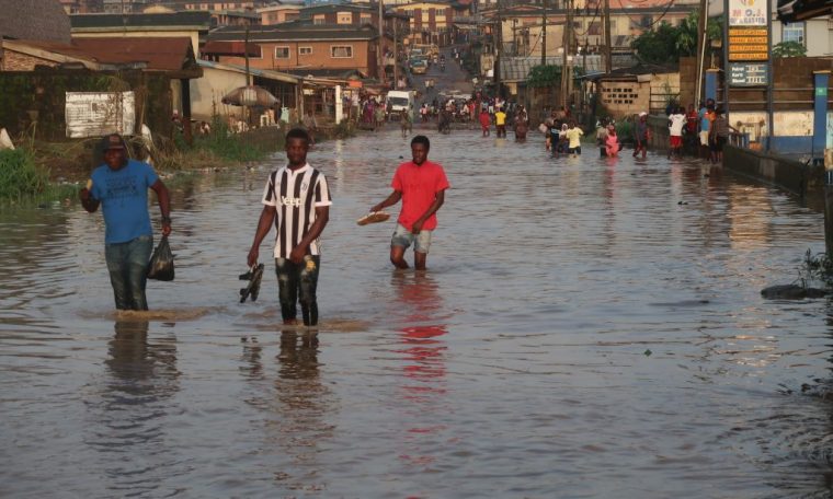 Africa’s most populous city battles floods and stays on the map