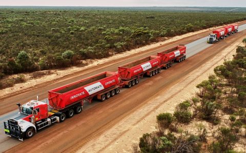 425 ton PBTC roadotrain to run without driver in Australia