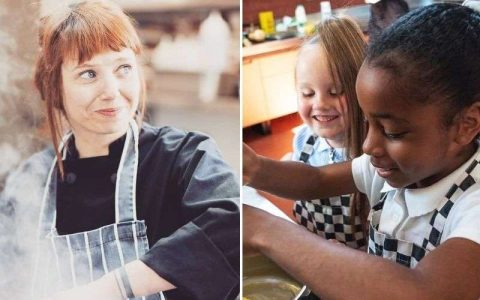 Chef left luxury restaurant to make quality food in schools