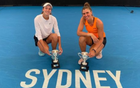 Biya Haddad wins WTA 500 doubles title in Sydney