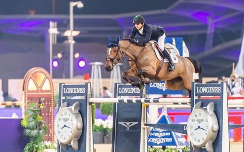 Marlon Zanotelli wins 1.60m at the International 5* equestrian event in Doha