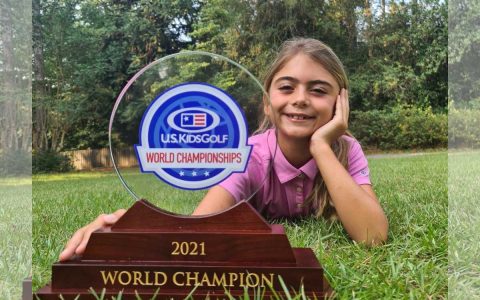 8-year-old Brasiliens clinches international title in golf