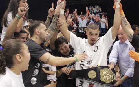 Quemuel Ottoni Receives Welterweight Belt in Brazil and Responds to Alex Potton’s Message