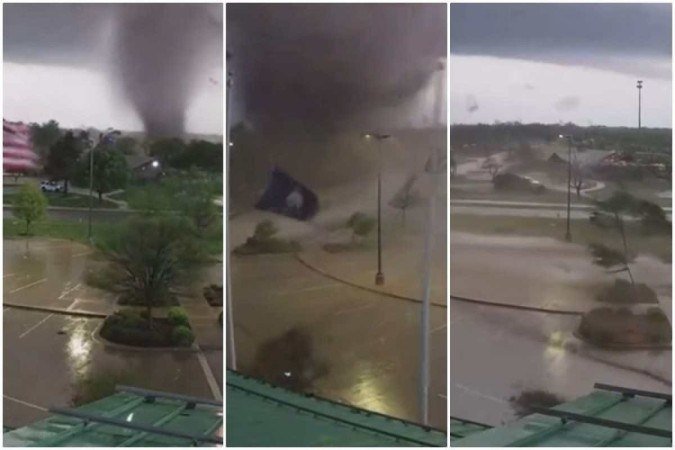 City tornado hits countryside US;  the pictures are awesome