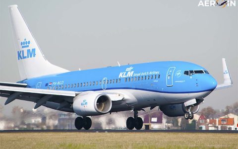 KLM halts all its passengers in Europe and flights become empty