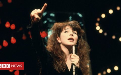 Kate Bush, the enigmatic singer who returns to the top of the charts after more than 40 years, thanks to the series ‘Stranger Things’