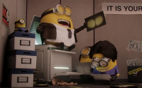 Office: The series is re-opened using Minions;  sight!