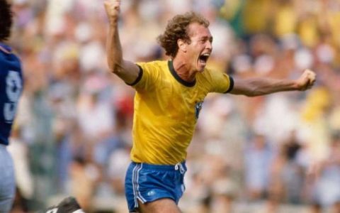 With Brazil looking for a sixth, painful defeat against Italy in the 1982 World Cup 40 .  done