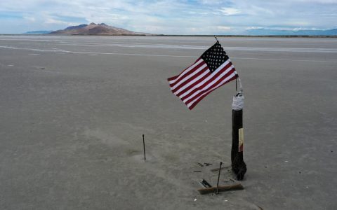 One of the most famous lakes in the United States is drying up